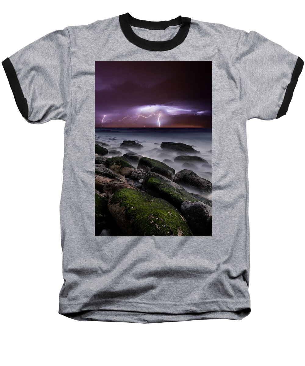 Landscape Baseball T-Shirt featuring the photograph Nature's splendor by Jorge Maia