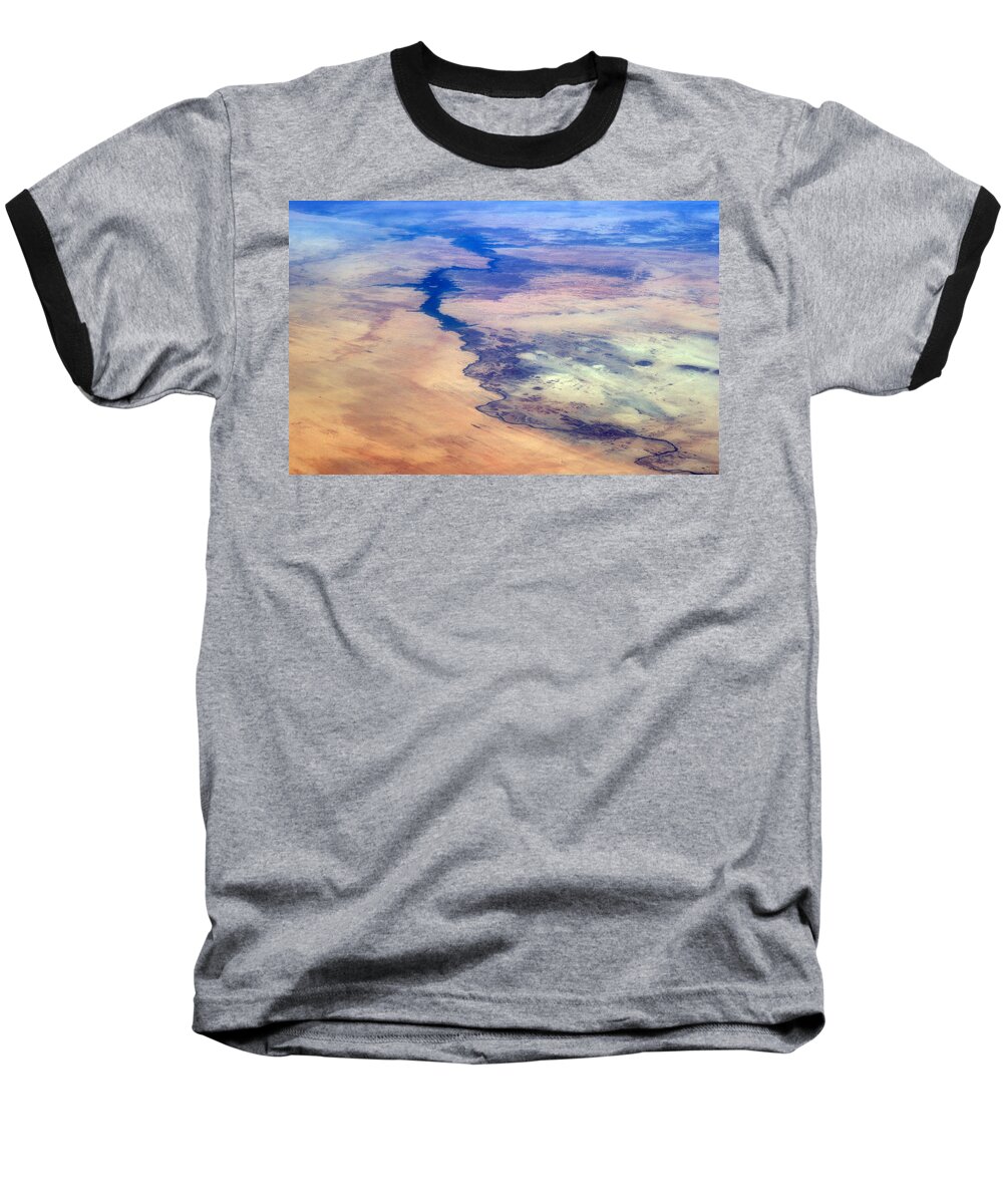 Aerial View Baseball T-Shirt featuring the photograph Nile River From The Iss by Science Source