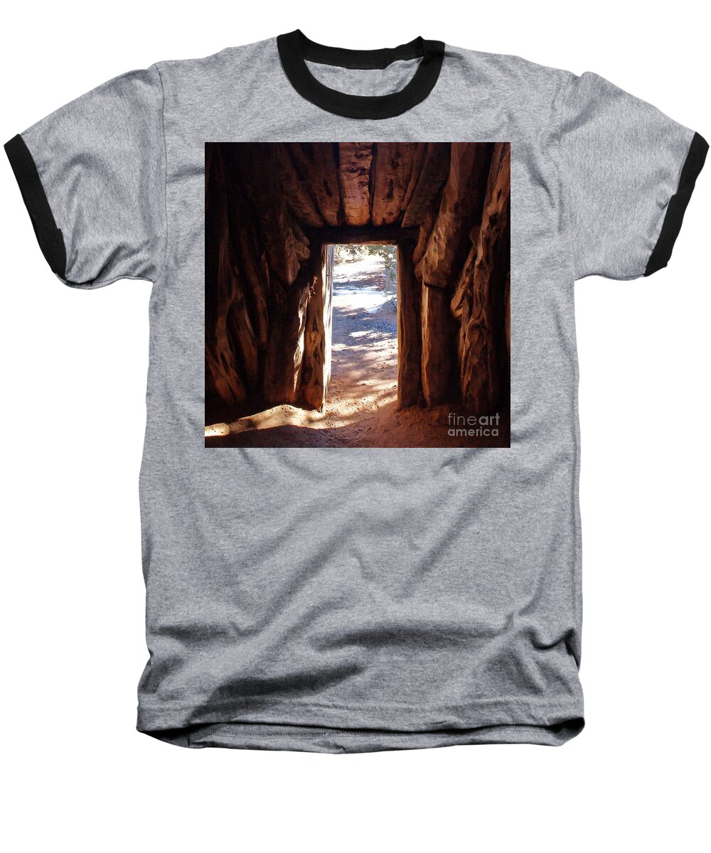 Building Baseball T-Shirt featuring the digital art Old Hogan by Tim Richards