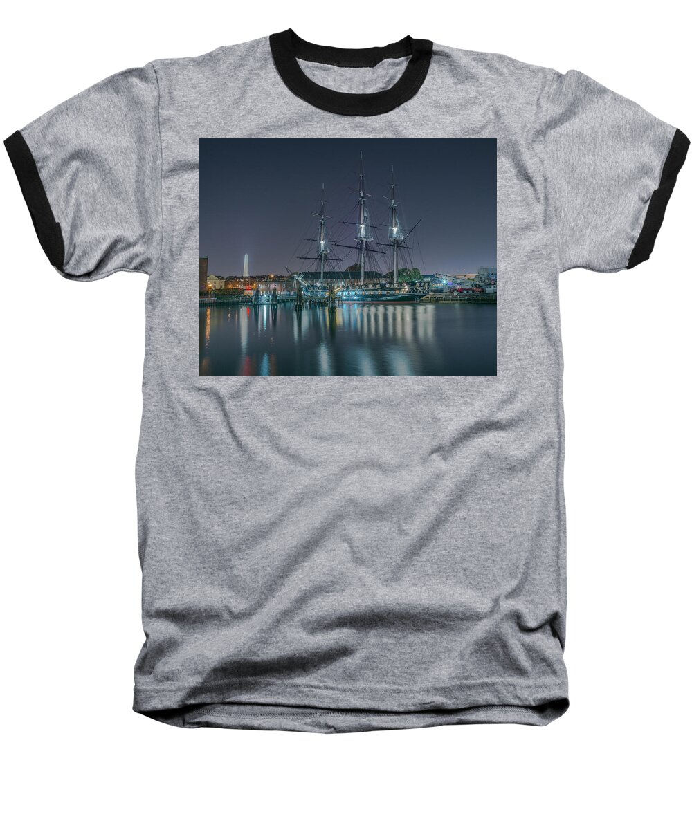 Boston Baseball T-Shirt featuring the photograph Old Iron Sides by Bryan Xavier