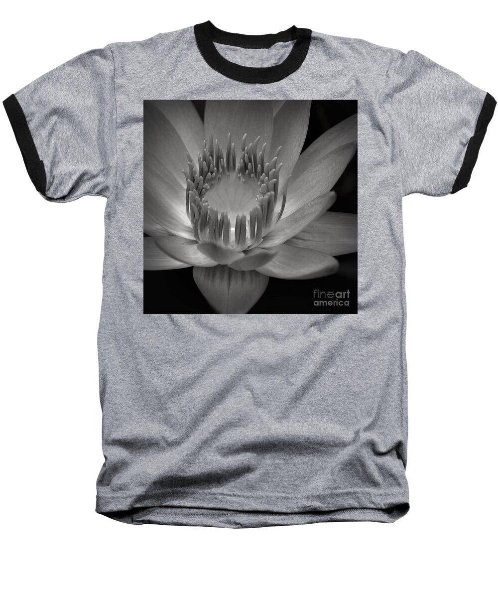 Aloha Baseball T-Shirt featuring the photograph Om Mani Padme Hum Hail to the Jewel in the Lotus by Sharon Mau