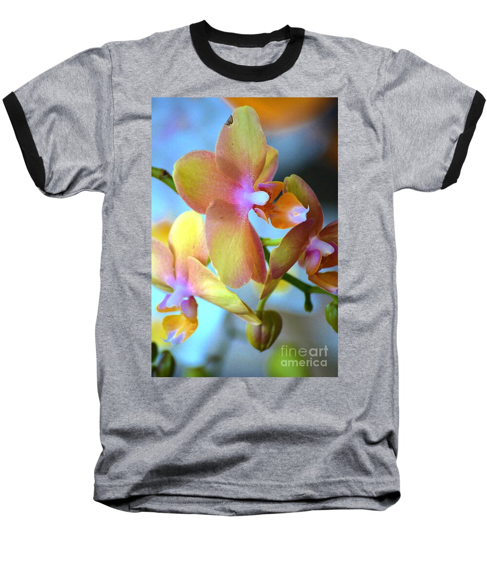 Orchid Baseball T-Shirt featuring the photograph Orchids by Tamara Michael