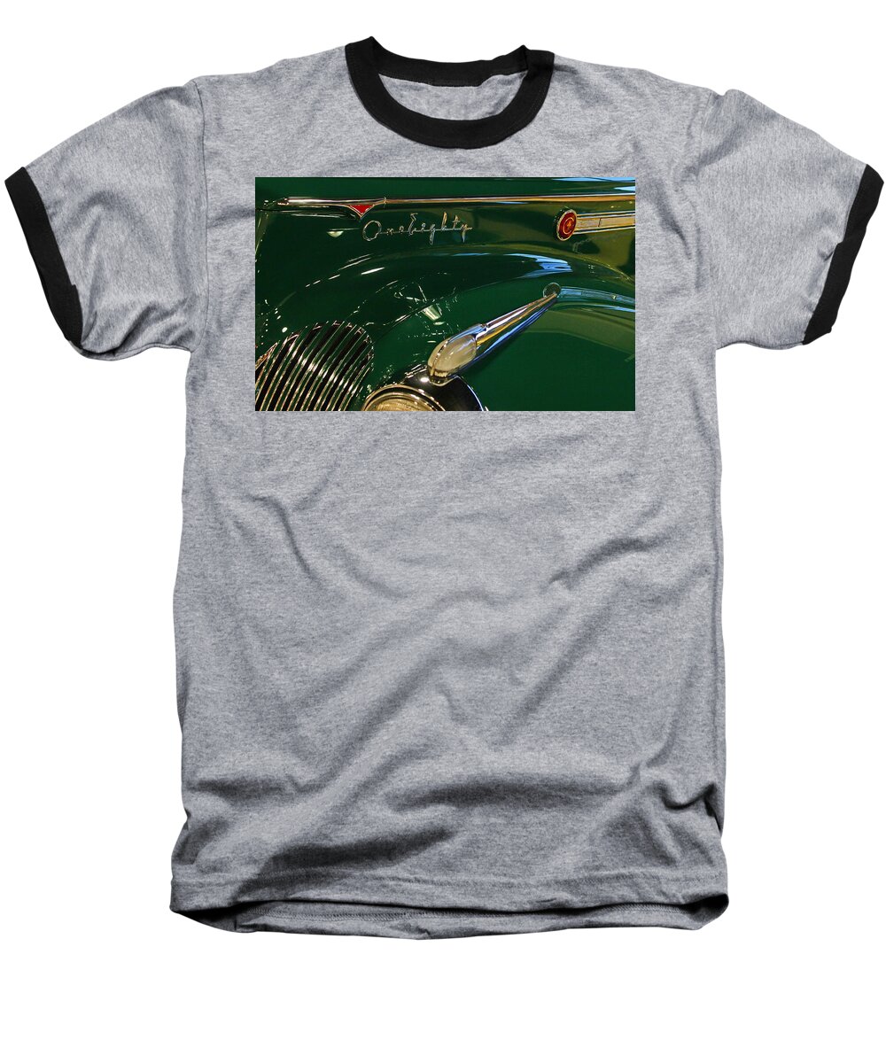 Car Baseball T-Shirt featuring the photograph Packard One Eighty by Judy Vincent