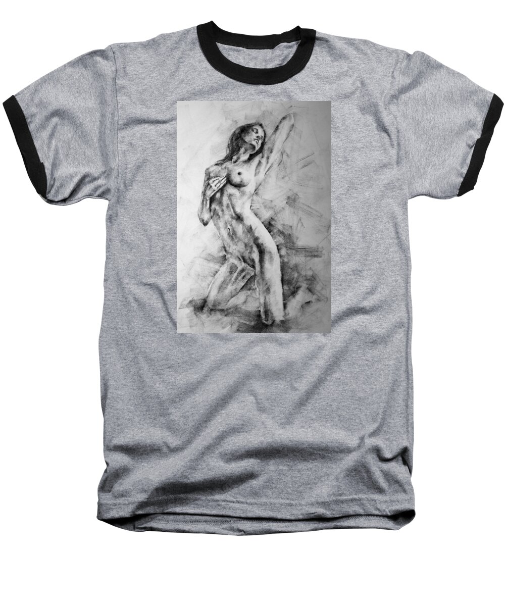 Erotic Baseball T-Shirt featuring the drawing Page 12 by Dimitar Hristov