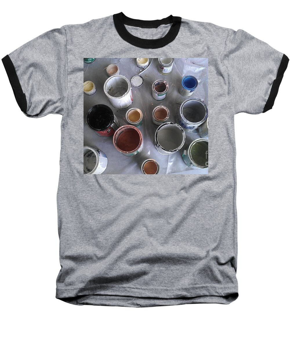 Paint Baseball T-Shirt featuring the photograph Paint by Chris Tarpening