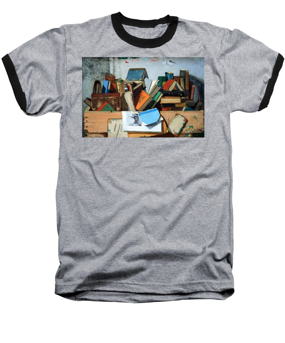 Take Your Choice Baseball T-Shirt featuring the photograph Peto's Take Your Choice by Cora Wandel