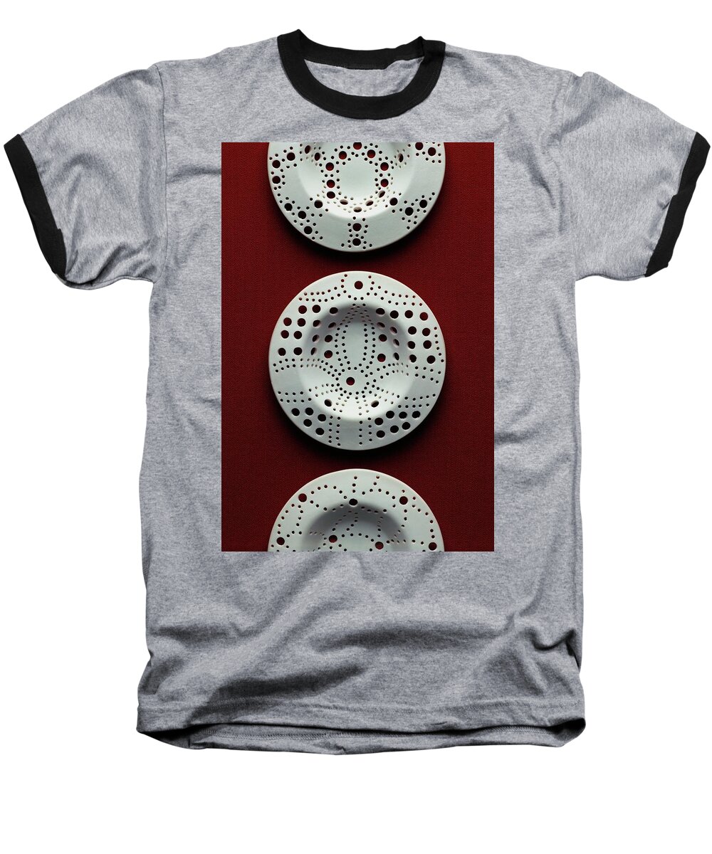 Kitchen Baseball T-Shirt featuring the photograph Plastic Drain Traps by Romulo Yanes