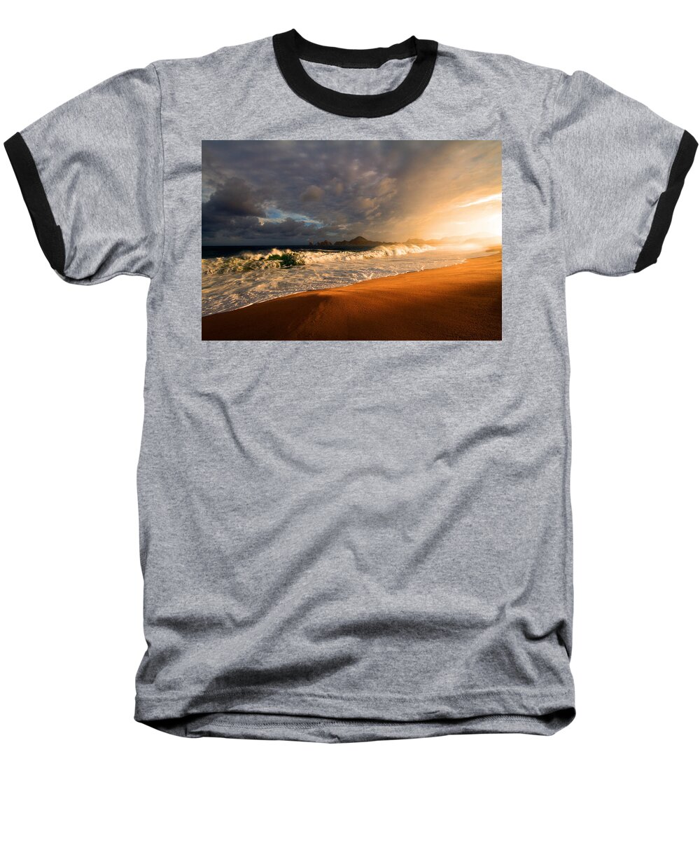 Storm Baseball T-Shirt featuring the photograph Power by Eti Reid