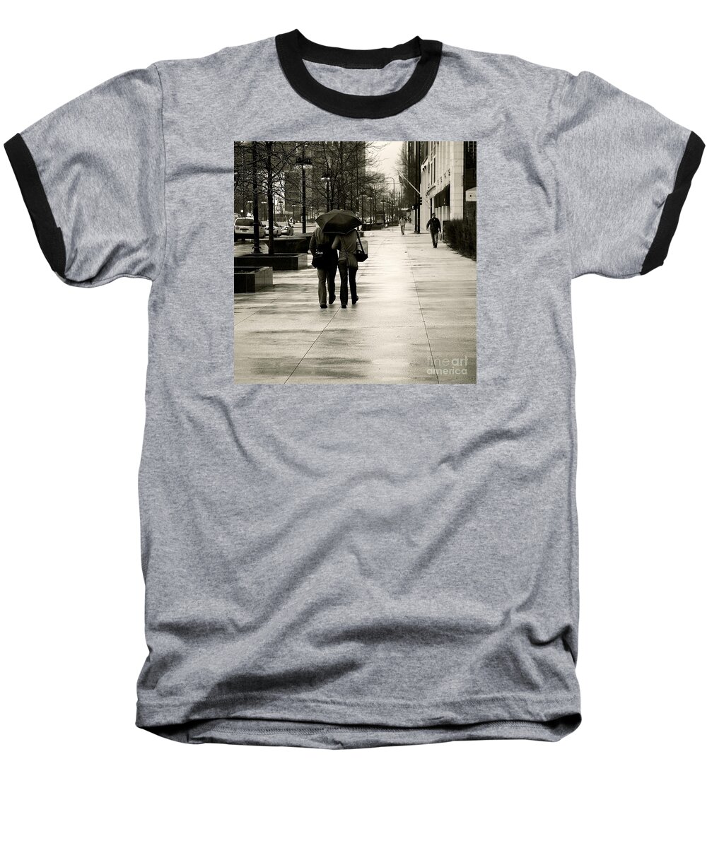People Baseball T-Shirt featuring the photograph Protection by Frank J Casella