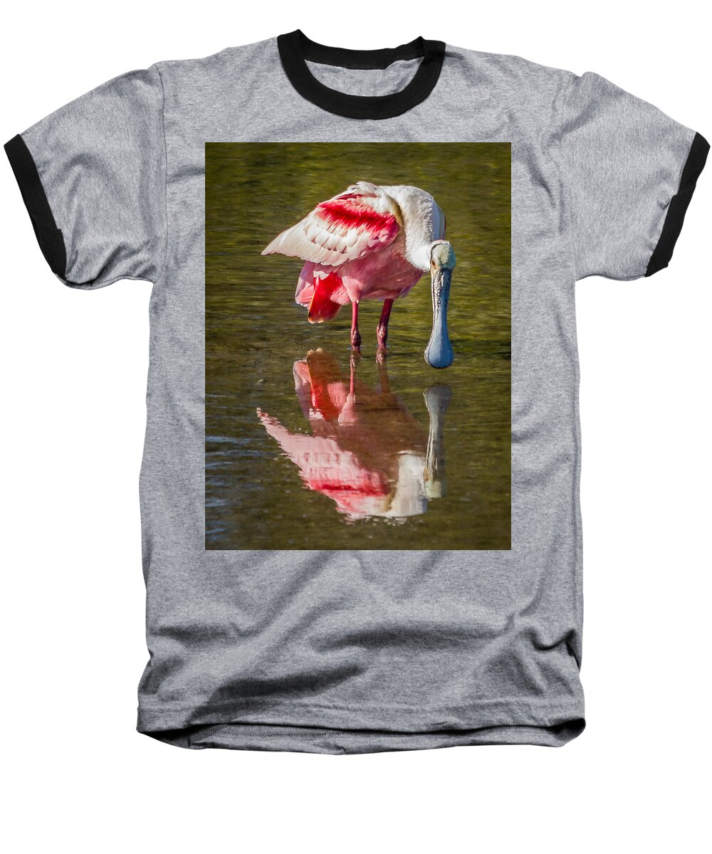 Florida Baseball T-Shirt featuring the photograph Reflection by Jane Luxton