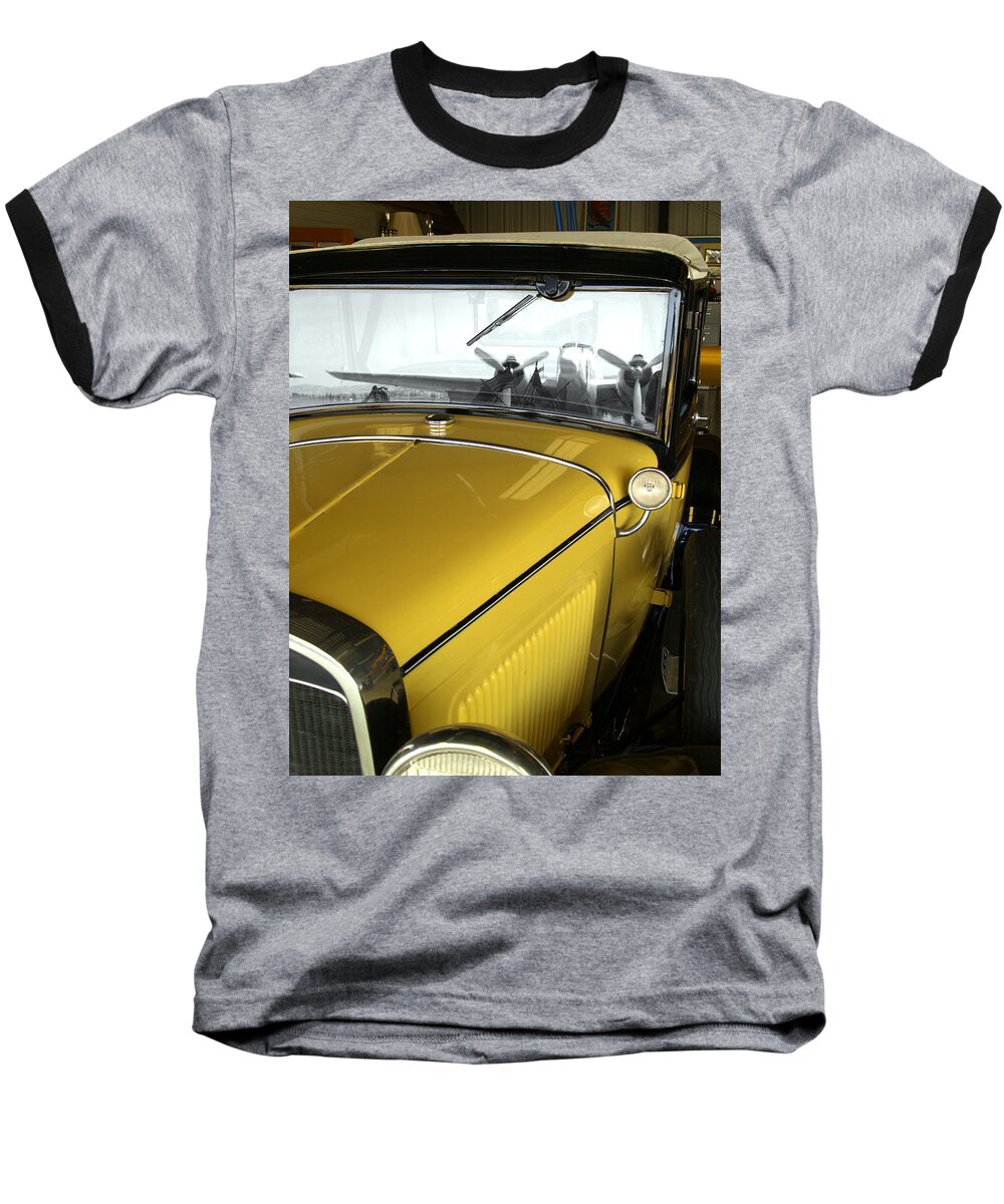 Antique Baseball T-Shirt featuring the photograph Reflection of the Past by Bill Gallagher