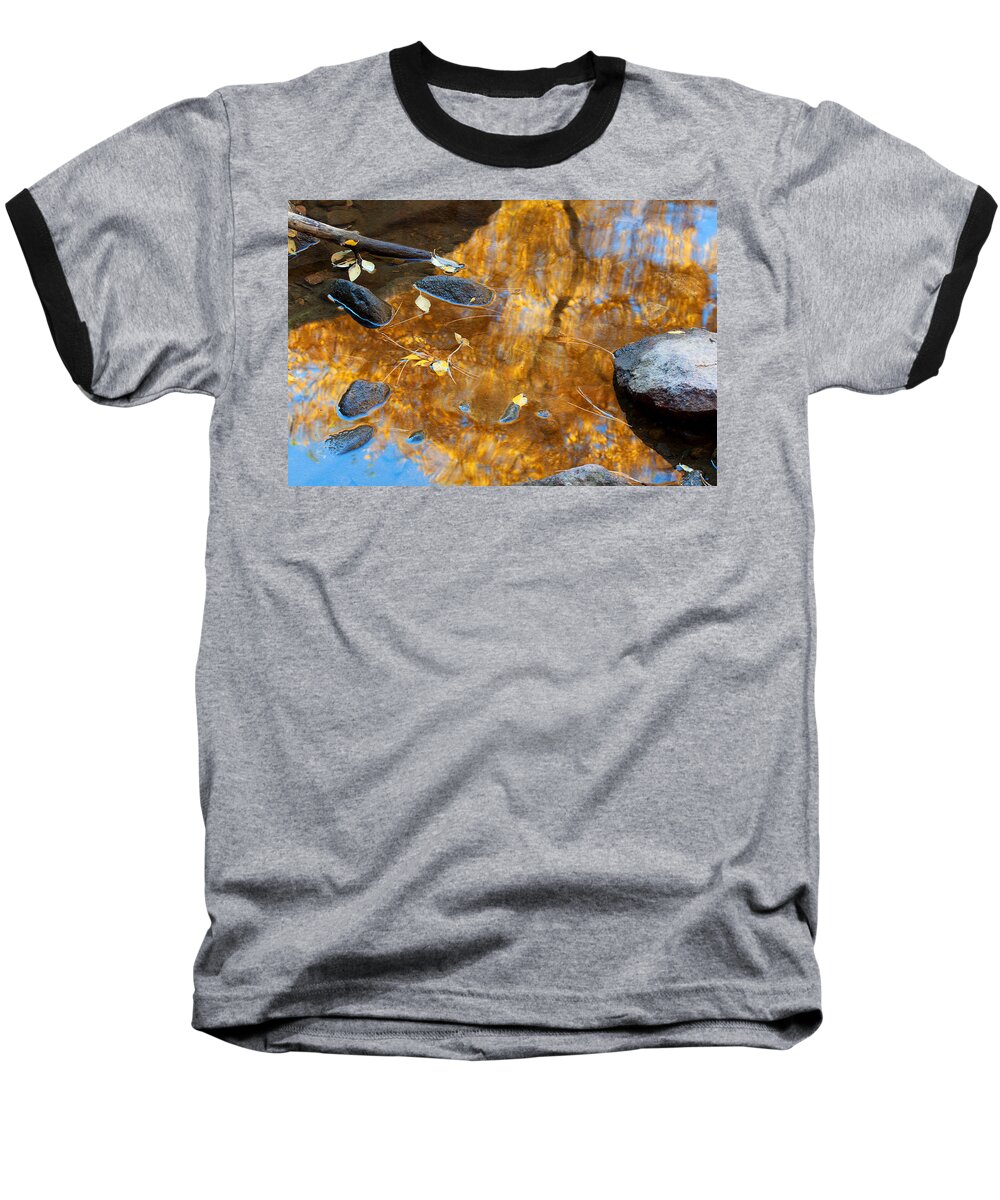Autumn Colors Baseball T-Shirt featuring the photograph The Melting Pot by Jim Garrison