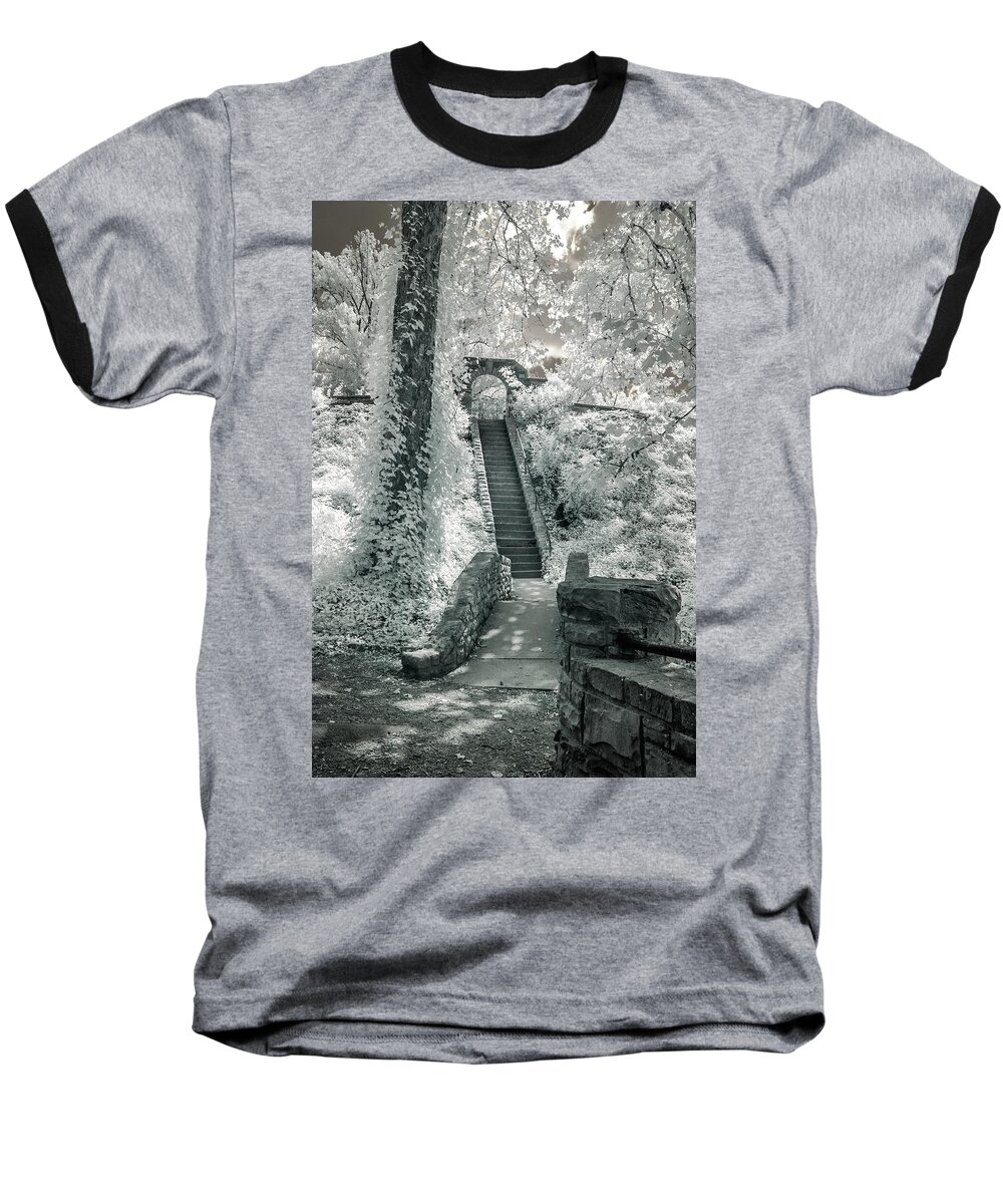 Ritter Park Baseball T-Shirt featuring the photograph Ritter Park by Mary Almond