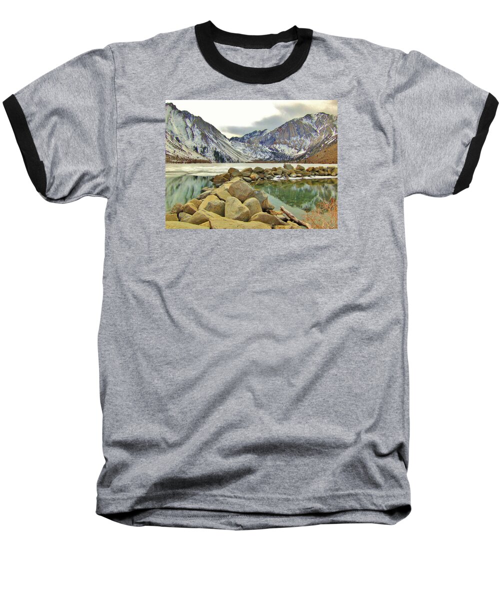 Rocks Baseball T-Shirt featuring the photograph Rocks by Marilyn Diaz