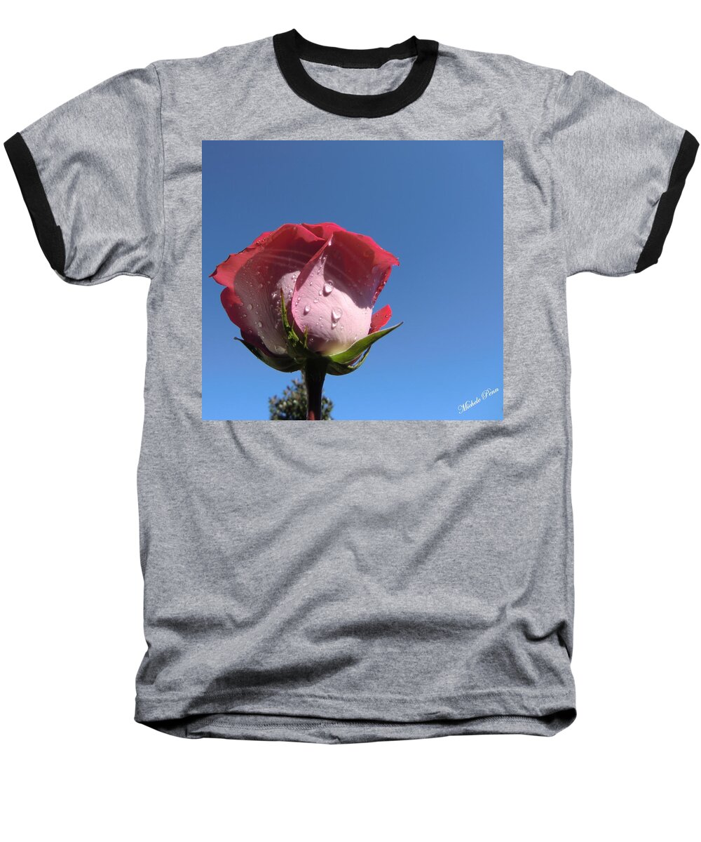 Rose Baseball T-Shirt featuring the photograph Excellence by Michele Penn