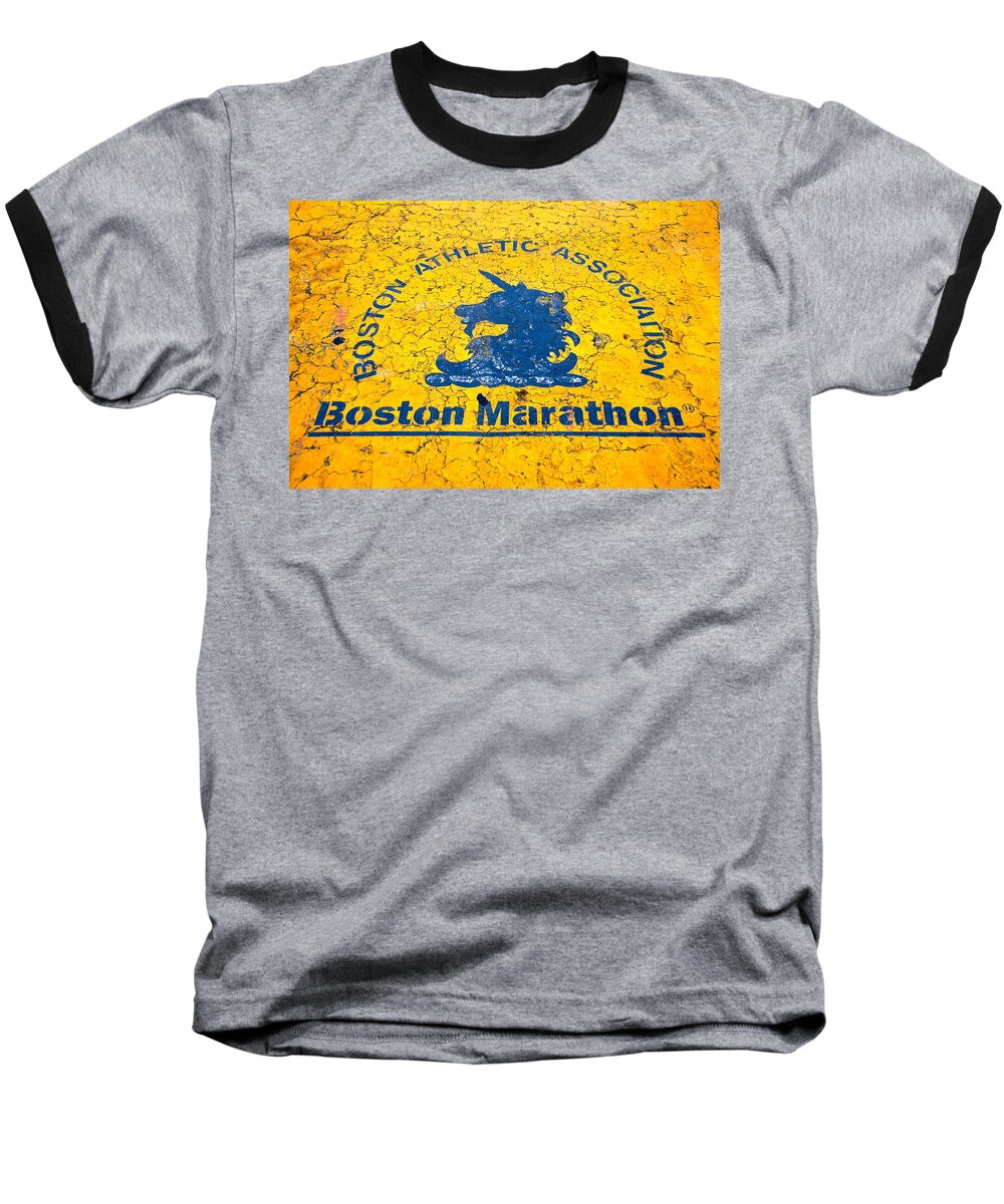 Run Baseball T-Shirt featuring the photograph Runners by Norma Brock