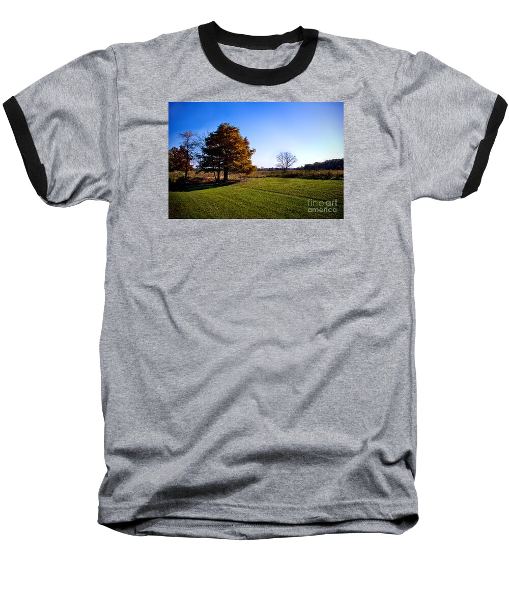 Frankjcasella Baseball T-Shirt featuring the photograph Rustic Glory by Frank J Casella