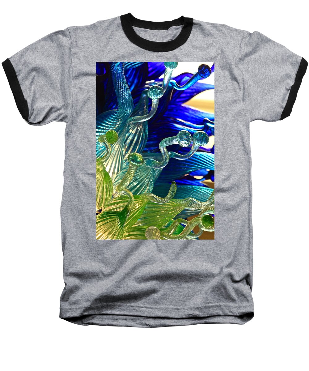 Sculpture Baseball T-Shirt featuring the photograph Sea Glass by Karon Melillo DeVega
