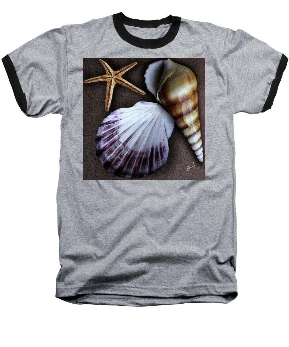 Seashell Baseball T-Shirt featuring the photograph Seashells Spectacular No 37 by Ben and Raisa Gertsberg