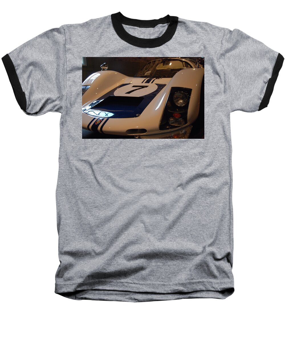 Automobiles Baseball T-Shirt featuring the photograph Seven by John Schneider