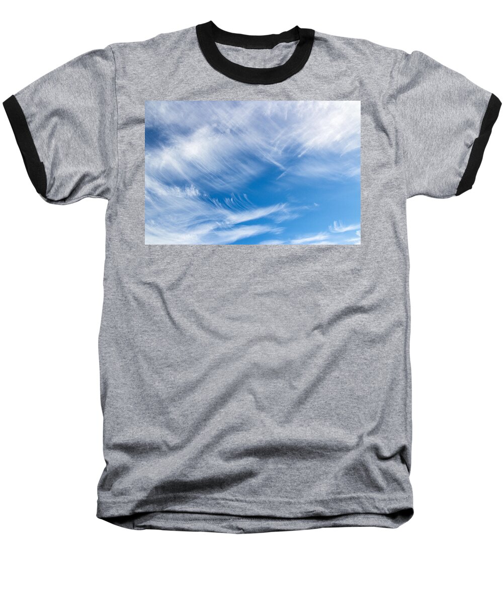 Sky Baseball T-Shirt featuring the photograph Sky Painting II by Angie Schutt