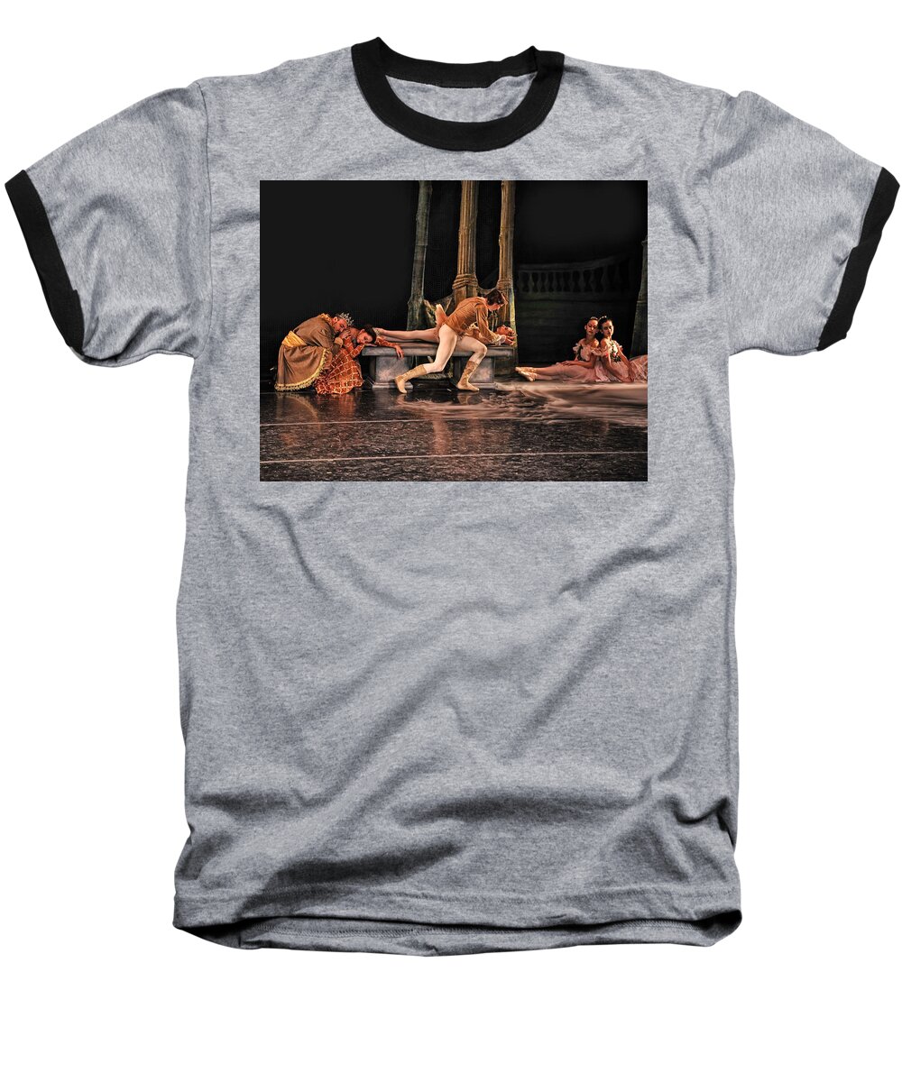 Sleeping Beauty Baseball T-Shirt featuring the photograph Sleeping Beauty by Bill Howard