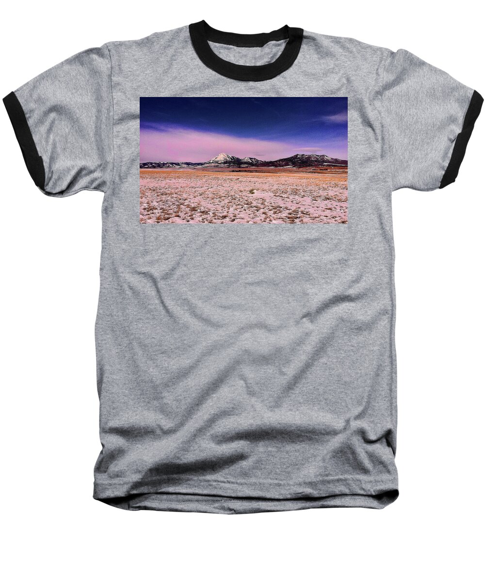 Mountains Baseball T-Shirt featuring the photograph Southern Colorado Mountains by Ron Roberts