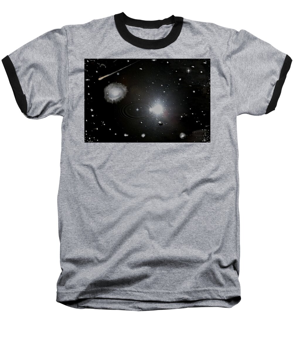 Space Baseball T-Shirt featuring the photograph Spacescape by Christopher Rowlands