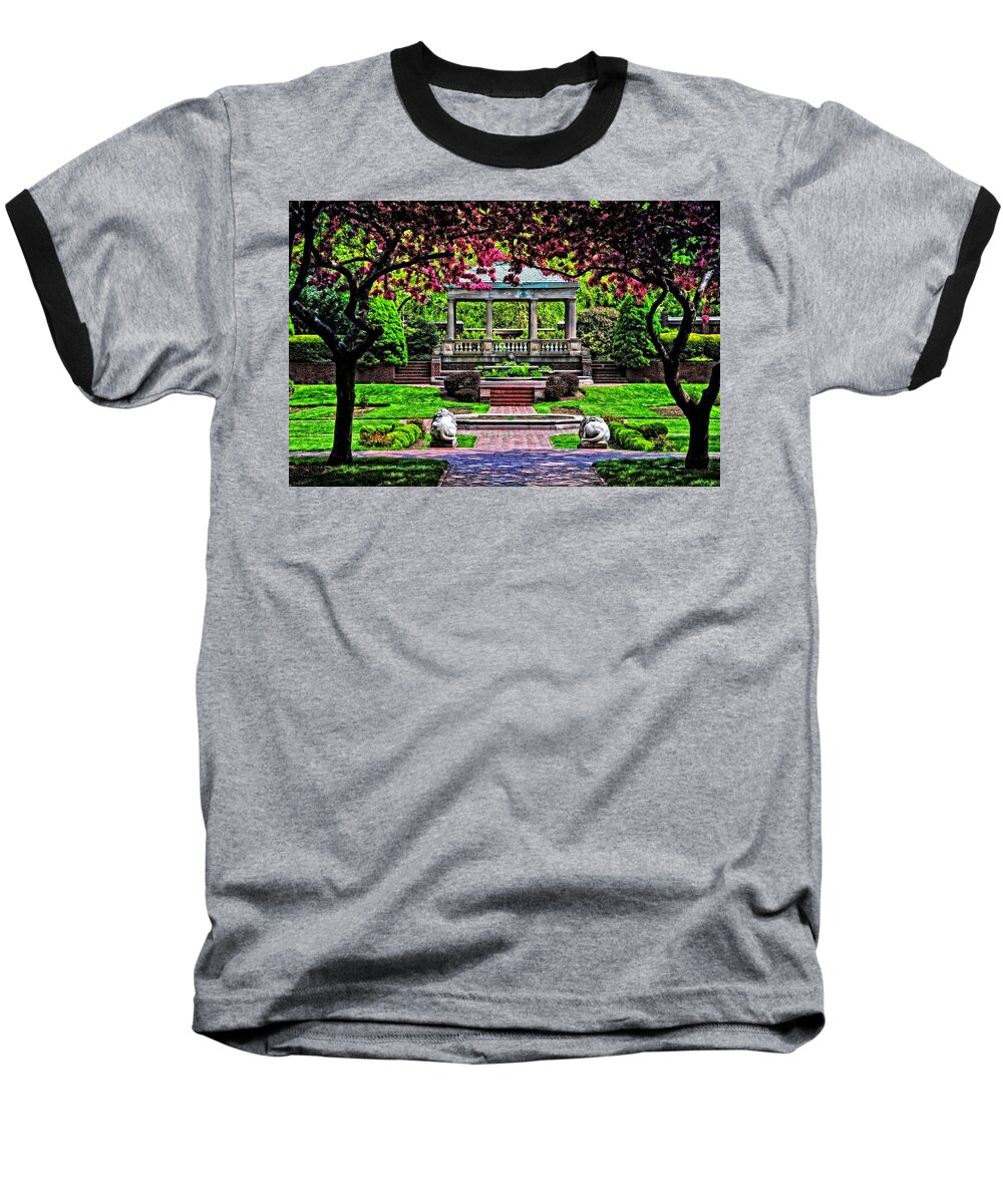 Spring Baseball T-Shirt featuring the photograph Spring at Lynch Park by Mike Martin