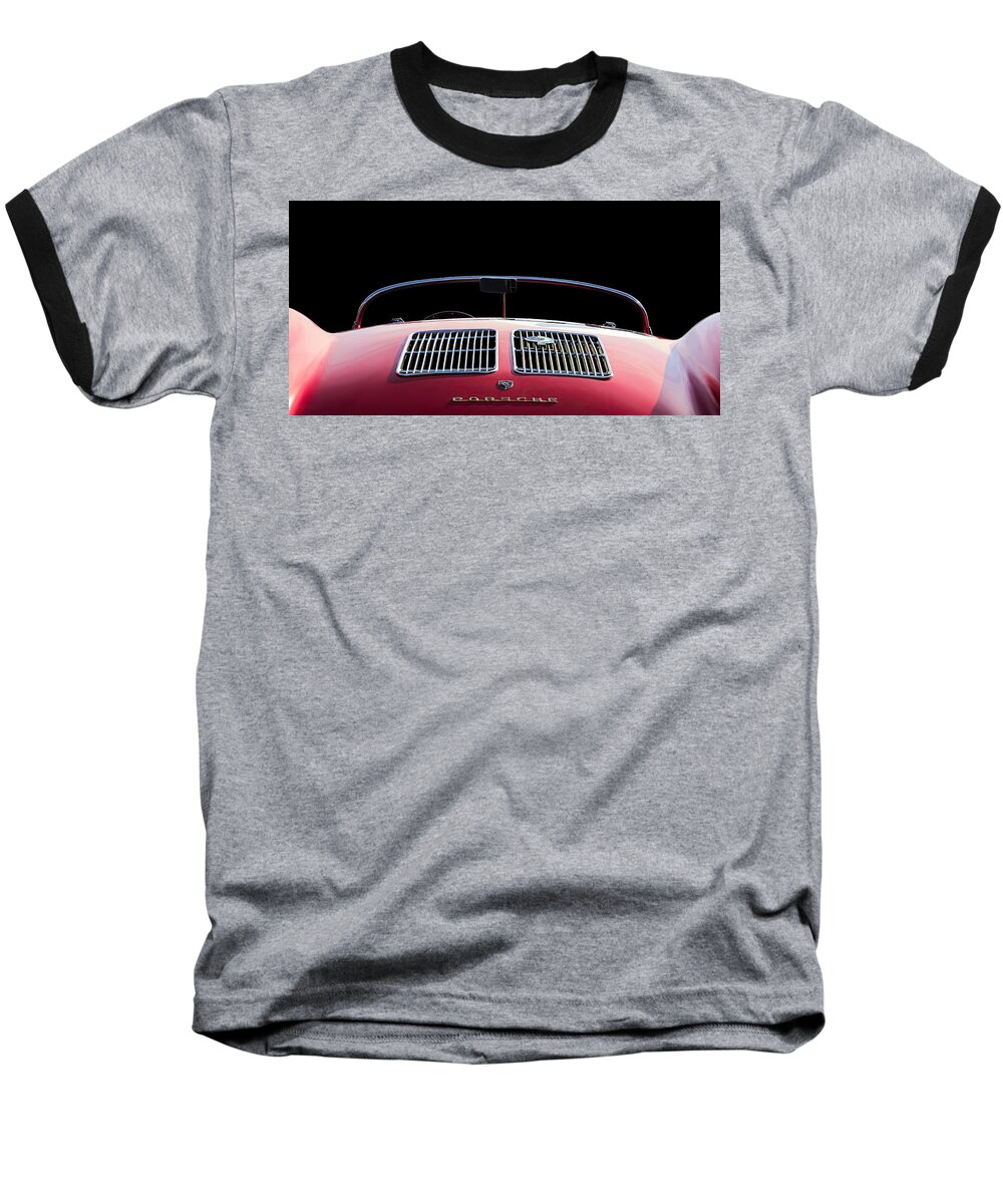 Vintage Baseball T-Shirt featuring the digital art Spyder Red by Douglas Pittman