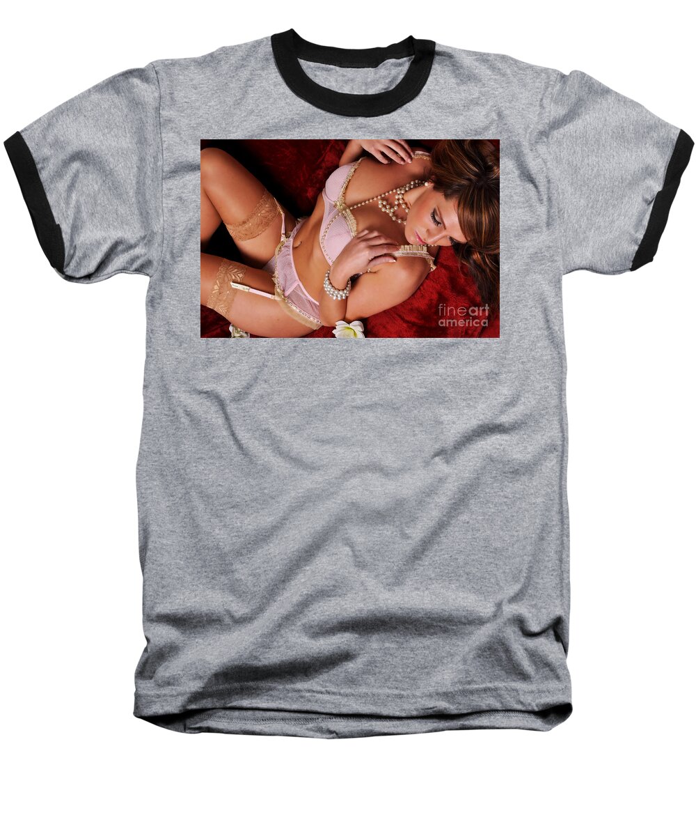 Yhun Suarez Baseball T-Shirt featuring the photograph Stacey16 by Yhun Suarez