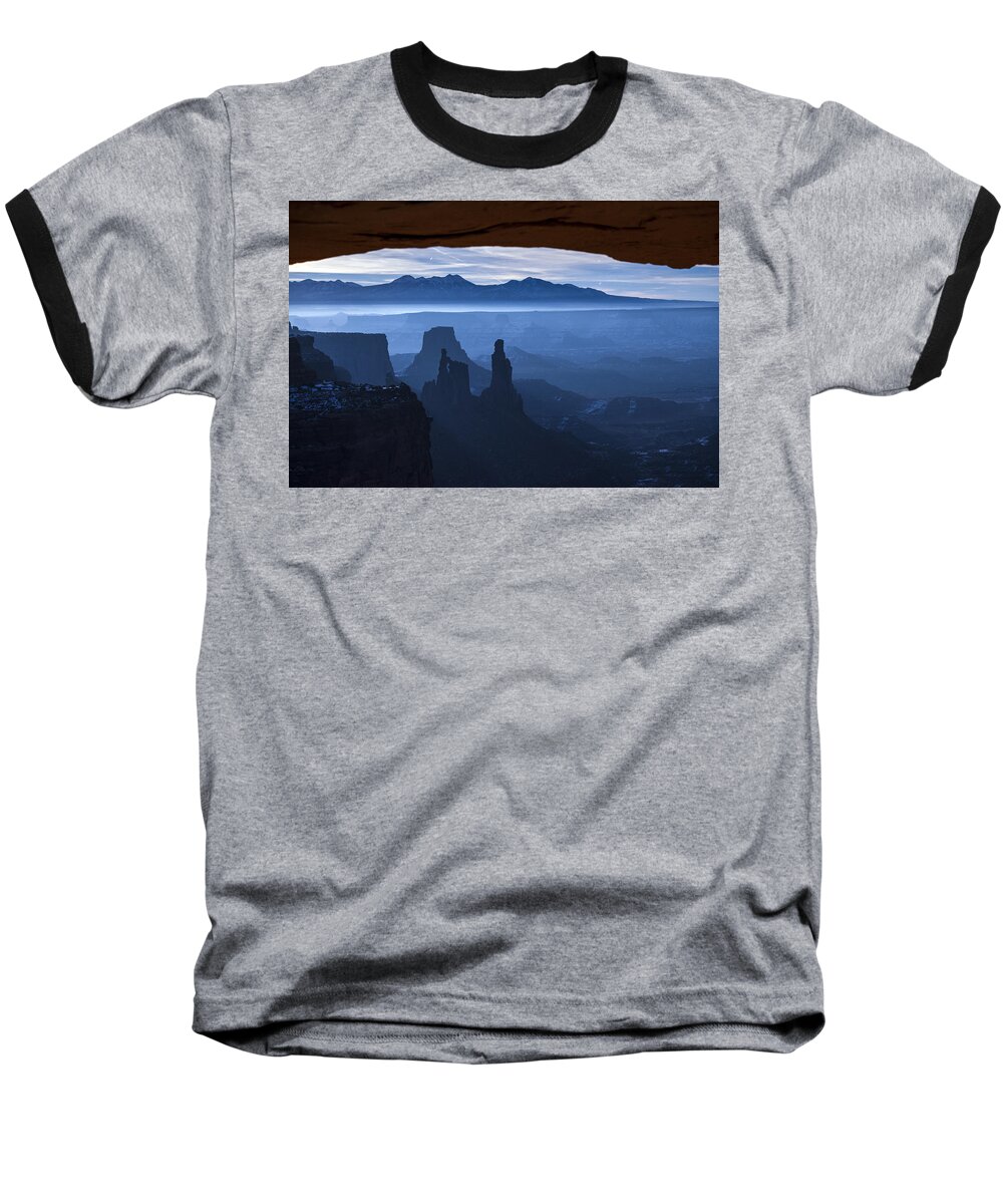 Utah Baseball T-Shirt featuring the photograph Starlit Mesa by Dustin LeFevre