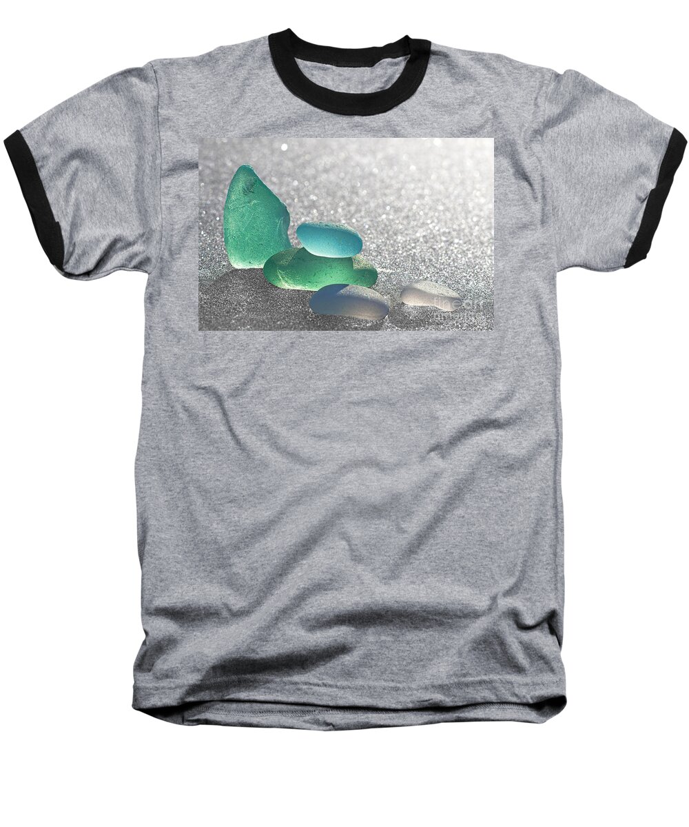 Sea Baseball T-Shirt featuring the photograph Stay Close by Barbara McMahon