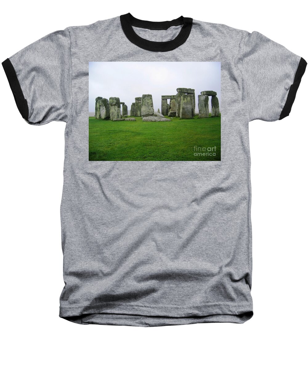 Stonehenge Baseball T-Shirt featuring the photograph Stonehenge by Denise Railey