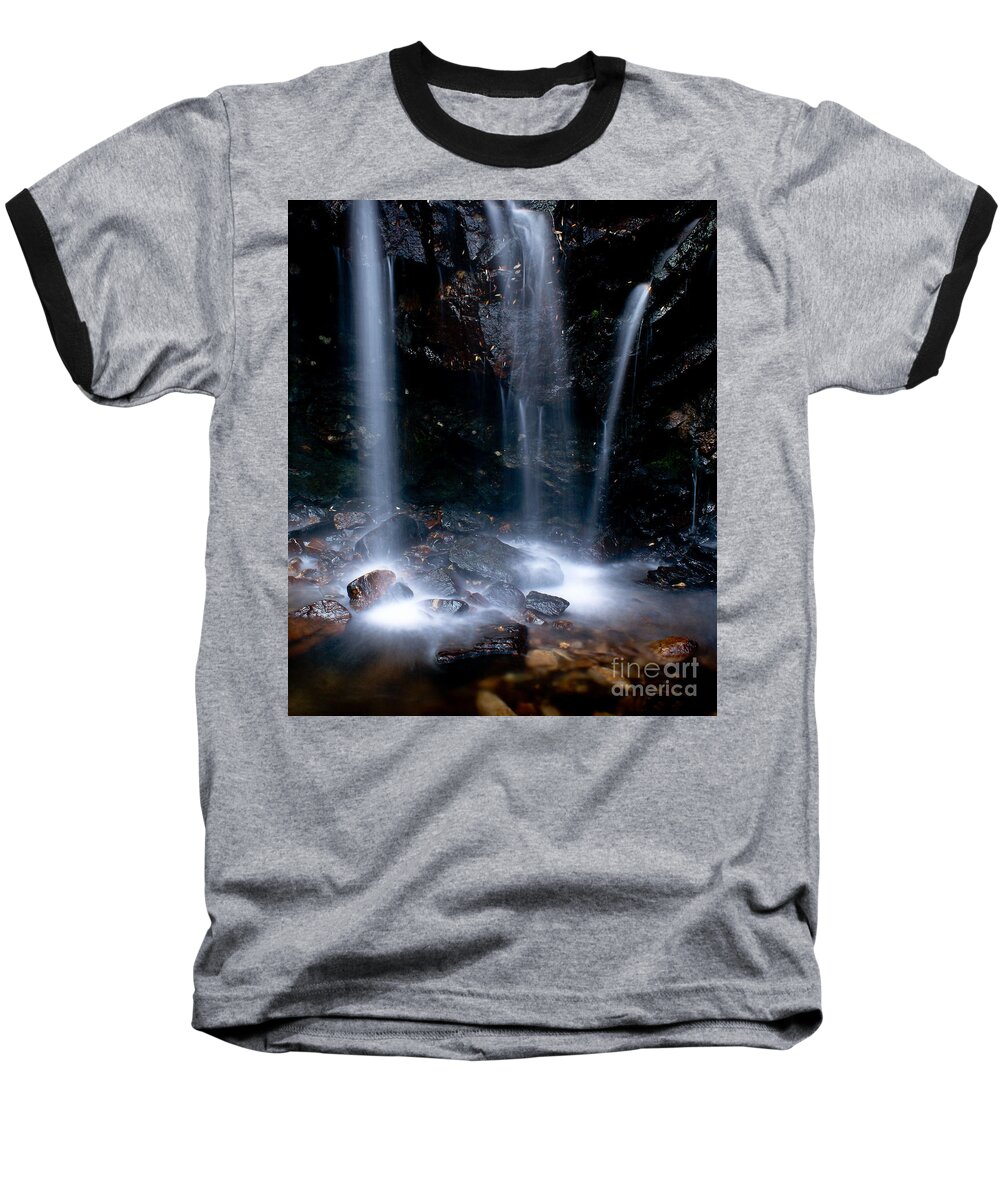 Nature Baseball T-Shirt featuring the photograph Streams of Light by Steven Reed