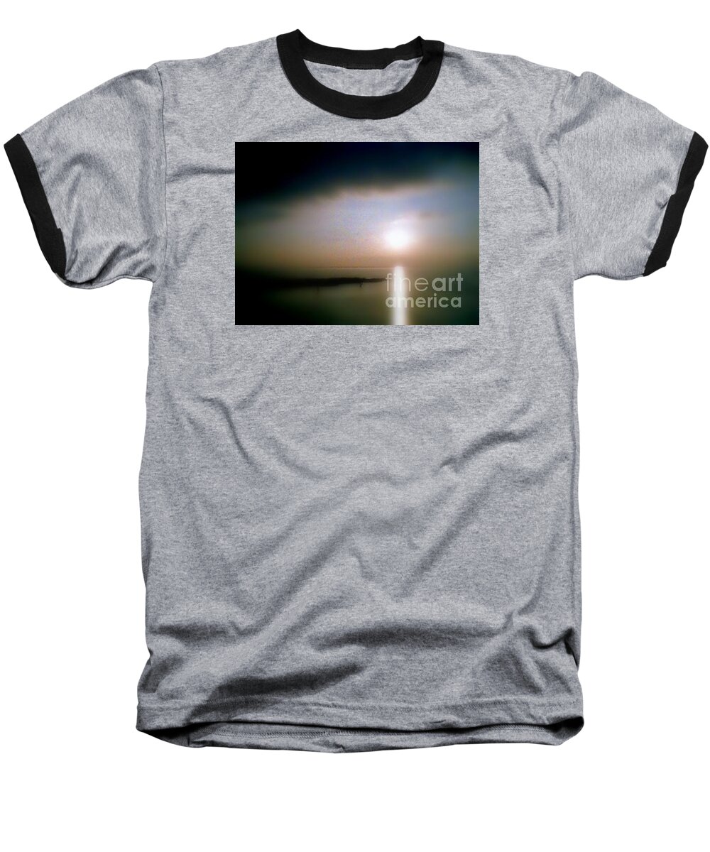 Sunrise Greeting Cards Baseball T-Shirt featuring the photograph Summer Sunrise by Michael Hoard