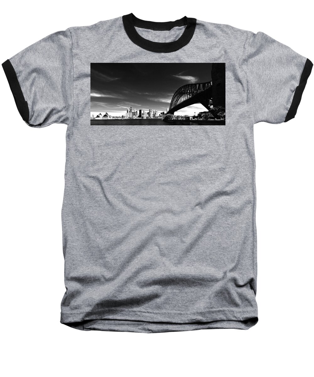 Landscape Baseball T-Shirt featuring the photograph Sydney by Chris Cousins