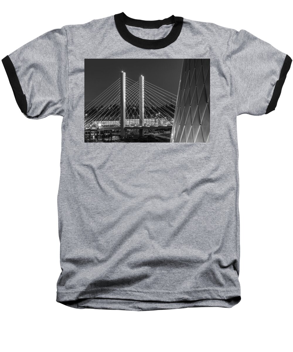Tacoma Smelter Baseball T-Shirt featuring the photograph Tacoma Smelter by Wes and Dotty Weber