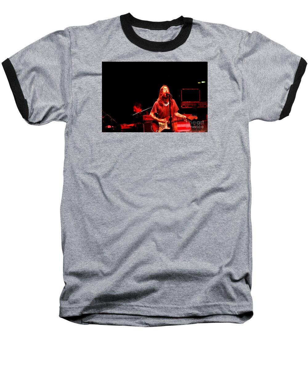 Black Crowes Baseball T-Shirt featuring the photograph The Black Crowes by Anjanette Douglas