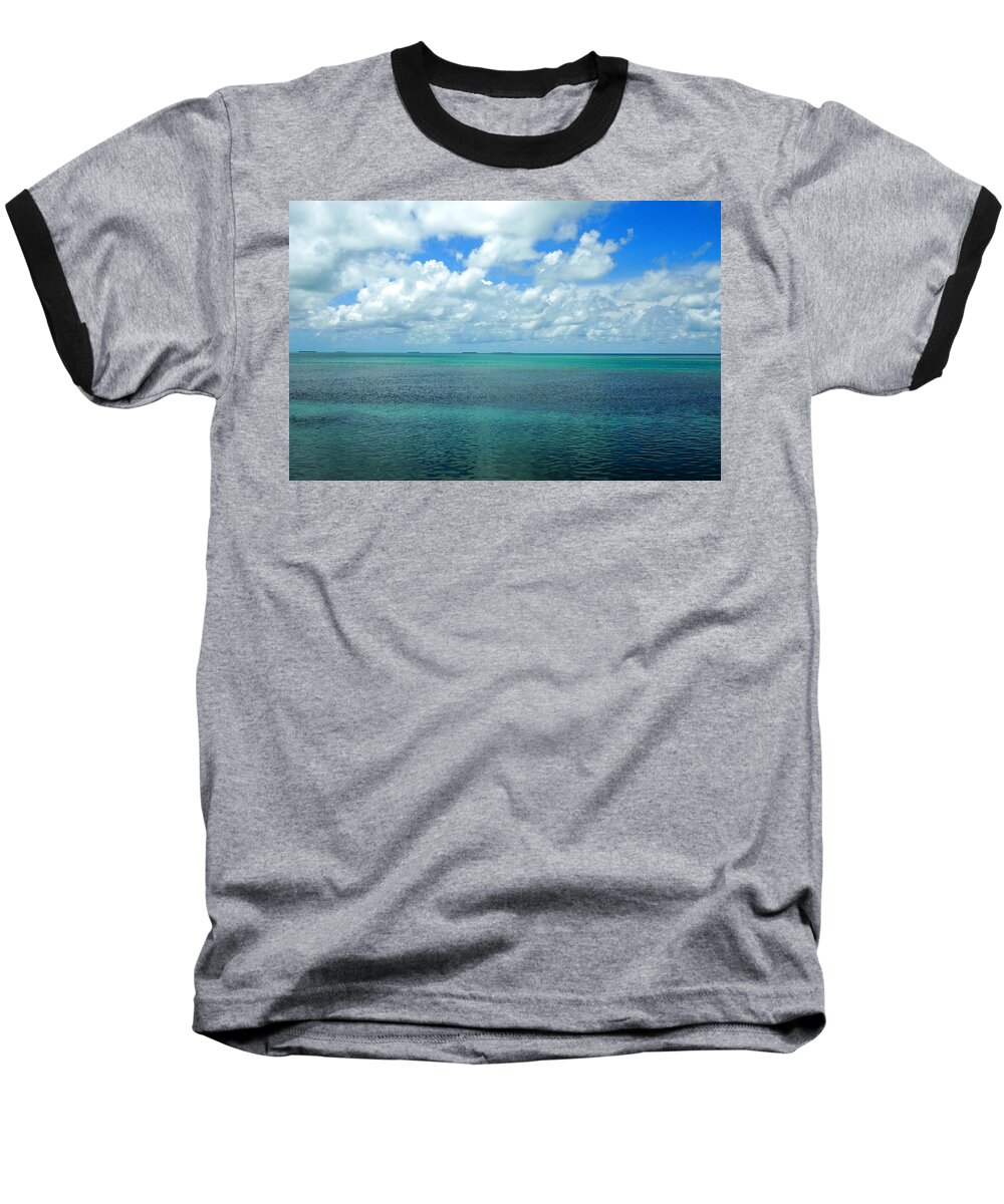 Key West Baseball T-Shirt featuring the photograph The Florida Keys by Amy McDaniel