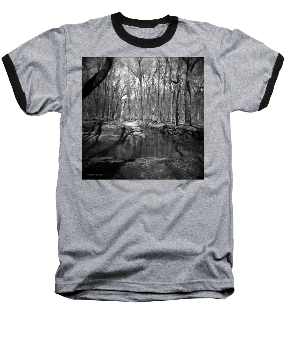 Film Baseball T-Shirt featuring the photograph The Forest by Verana Stark