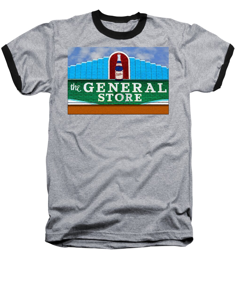Photography Baseball T-Shirt featuring the photograph The General Store by Paul Wear