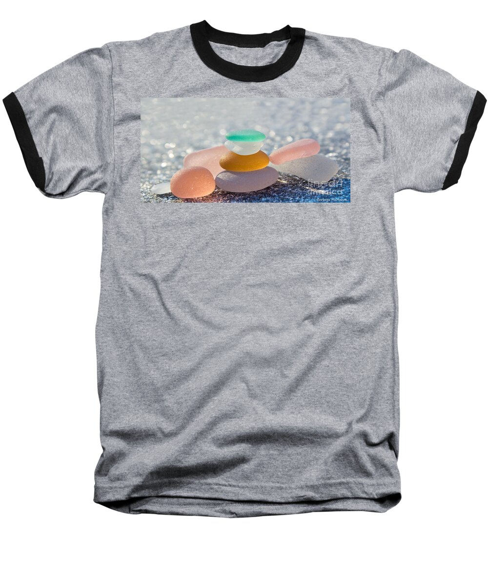 Glass Baseball T-Shirt featuring the photograph The Glass House by Barbara McMahon