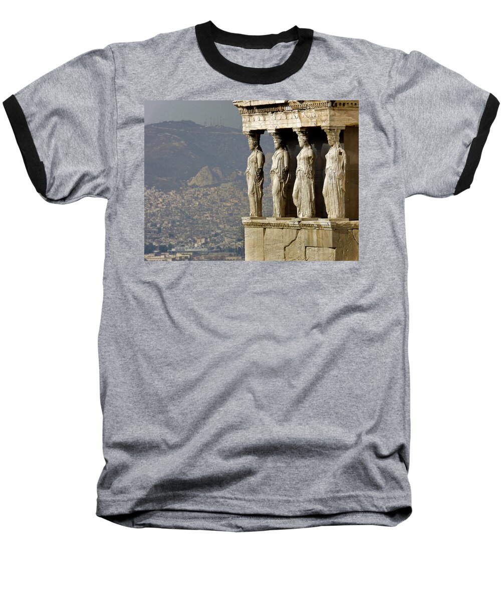 Guardians Baseball T-Shirt featuring the photograph The Guardians by Lucinda Walter