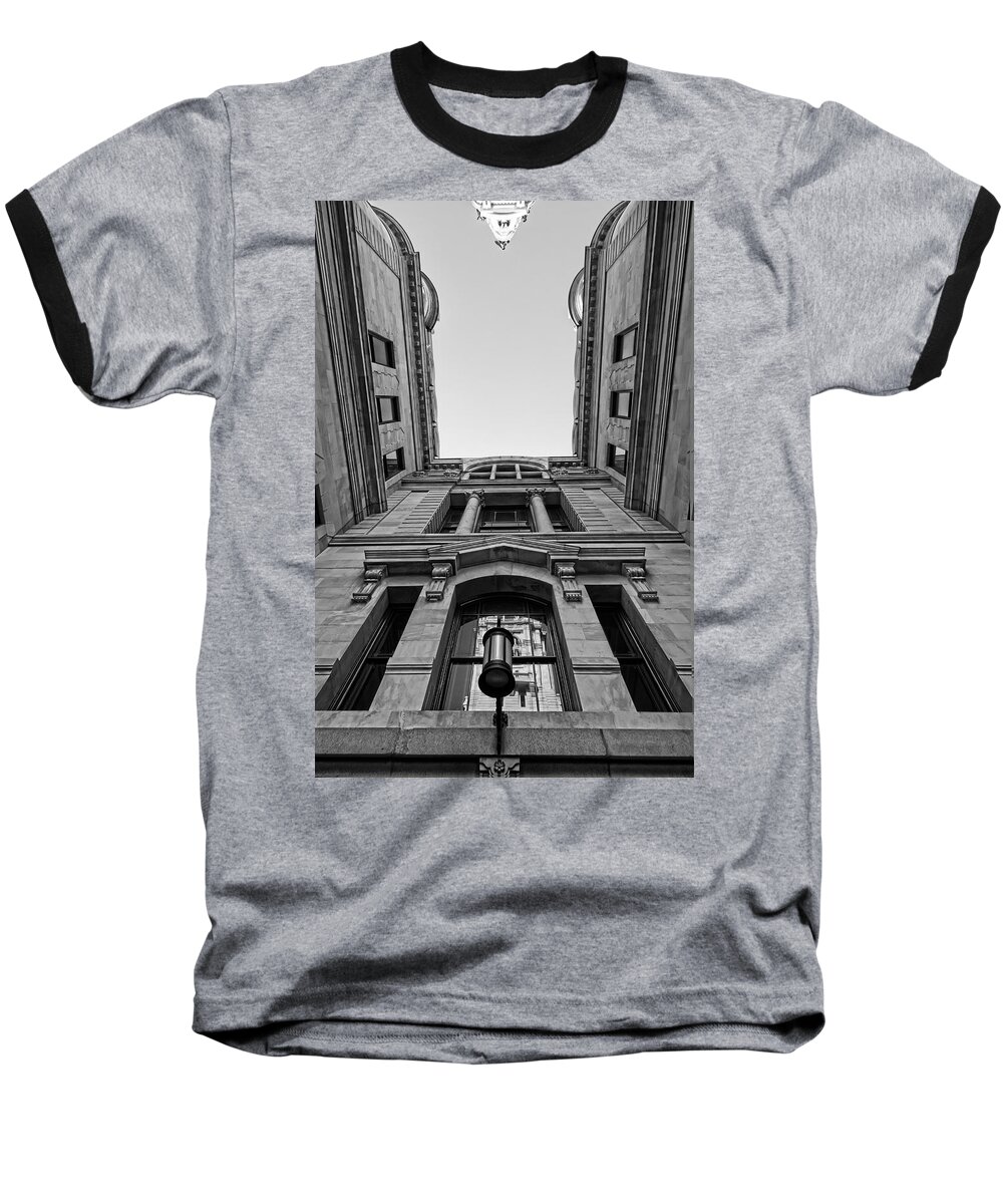Cityscape Baseball T-Shirt featuring the photograph The Hall by Paul Watkins