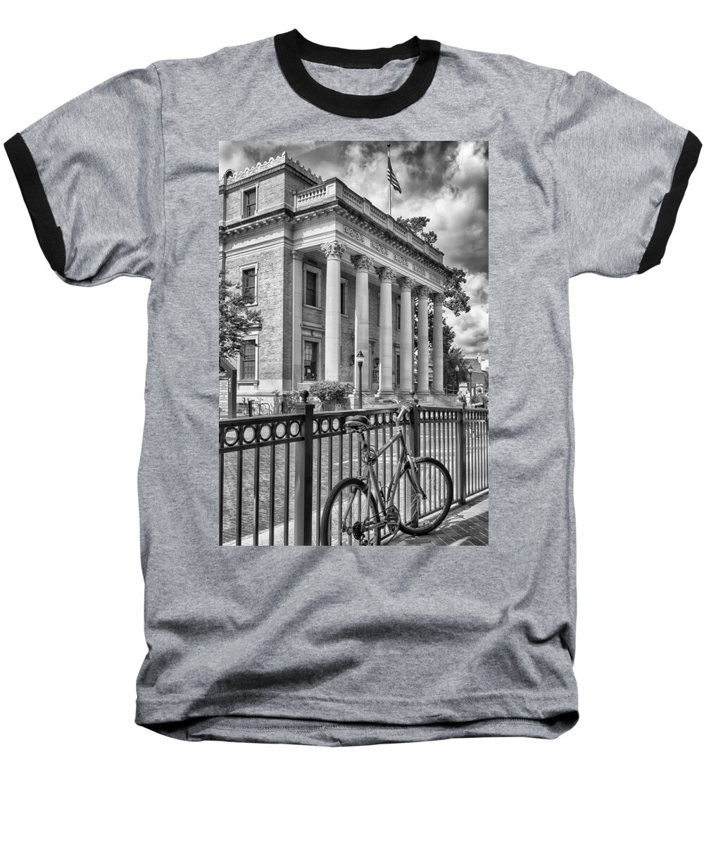  Baseball T-Shirt featuring the photograph The Hippodrome Theatre by Howard Salmon