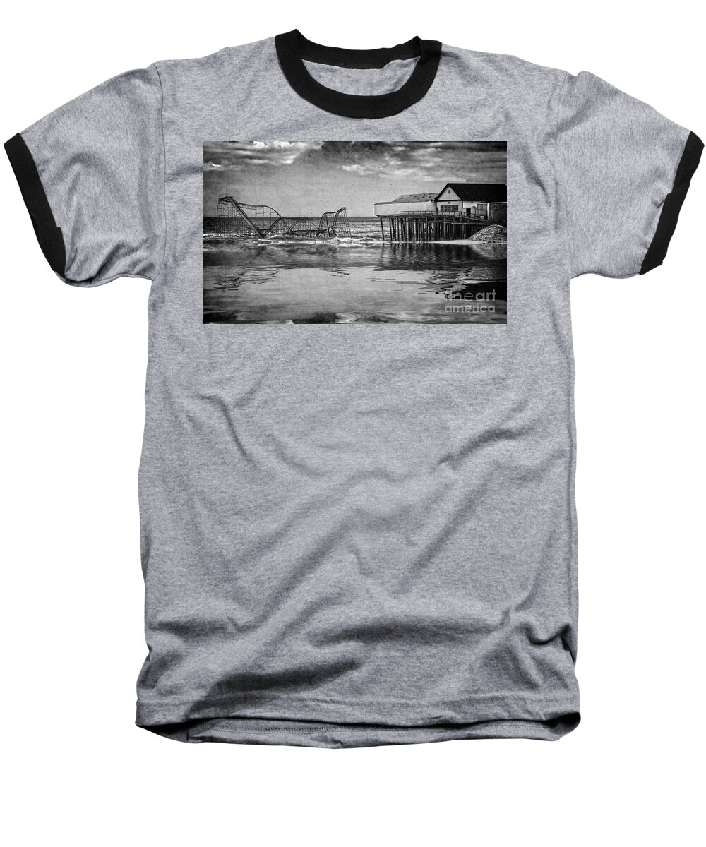 Icon Baseball T-Shirt featuring the photograph The Jetstar by Debra Fedchin