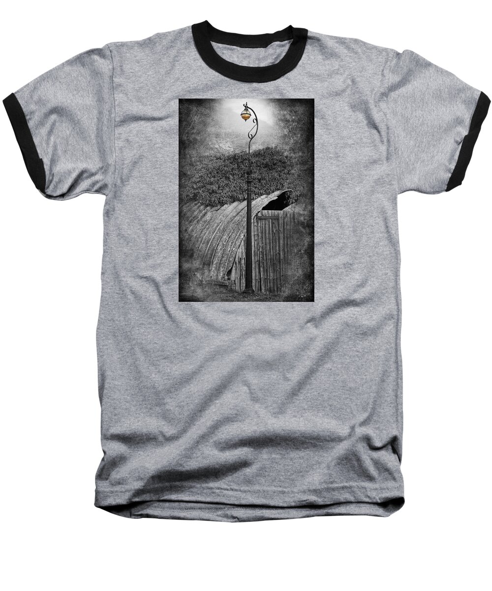 Lamp Post Photographs Baseball T-Shirt featuring the photograph The Old Standard by David Davies