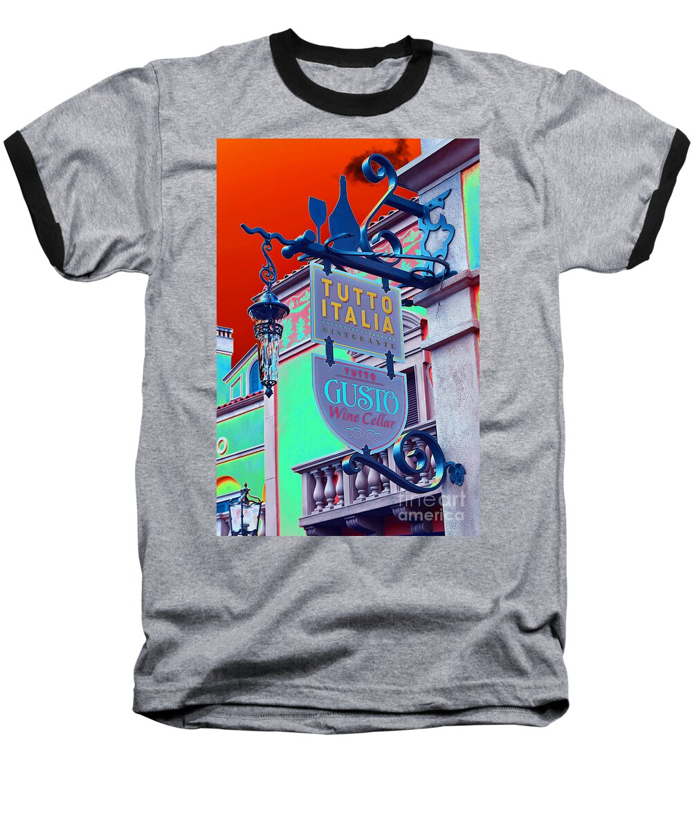 The Wine Cellar Ii Baseball T-Shirt featuring the photograph The Wine Cellar II by Robert Meanor