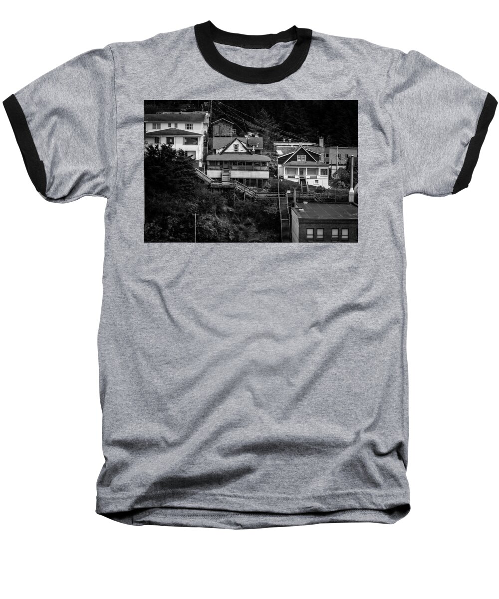 2008 Baseball T-Shirt featuring the photograph The Wooden Path by Melinda Ledsome